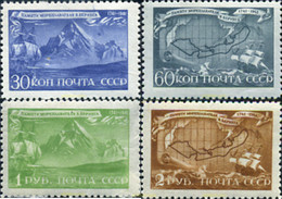 606770 MNH UNION SOVIETICA 1943 BICENTENARIO DE LA MUERTE DEL EXPLORADOR VITUS BERING - Colecciones