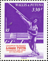 224294 MNH WALLIS Y FUTUNA 2007 LOLESIO TUITA - CAMPEON DE LANZADOR DE JABALINA - Used Stamps