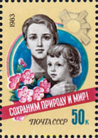 146062 MNH UNION SOVIETICA 1983 MEDIO AMBIENTE Y PAZ - Collezioni