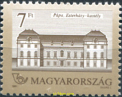 325478 MNH HUNGRIA 1991 EDIFICIO - Used Stamps