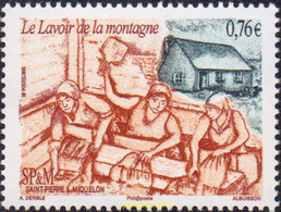 581908 MNH SAN PEDRO Y MIQUELON 2015 LAVANDERAS - Used Stamps