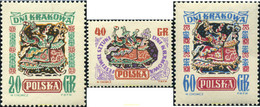 166211 MNH POLONIA 1955 FIESTAS DE CRACOVIE - Non Classés