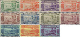 628809 MNH NUEVAS HEBRIDAS 1938 PAISAJES - Lots & Serien