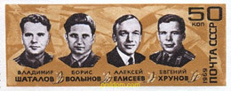 637777 MNH UNION SOVIETICA 1969 CONJUNCCIÓN DEL SOYOUZ 4 Y EL SOYOUZ 5 - Collections
