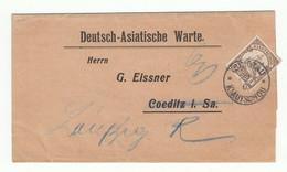 CHINA Cover Wrapper 1903 TSINTAU KIAUTSCHOU German Post To Germany (c073) - Lettres & Documents