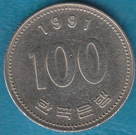 N° 4 - COREE 100 WON 1991 - Corea Del Nord