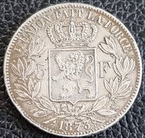 Belgium 5 Francs 1873 - 5 Francs