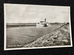 #090 Harderwijk Haven Met Stoomboot - Harderwijk