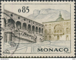 Monaco 1960. ~ YT 549 - Cour D'honneur Palais - Gebruikt