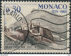Monaco 1965. ~ YT 680 (par 4) - 30 C. Palais Au XIXè S. - Gebruikt