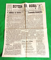 Santa Comba Dão - Jornal "Defesa Da Beira" Nº 1916, 25 De Maio De 1979 - Imprensa. Tábua. Mortágua. Viseu. Portugal. - Informaciones Generales