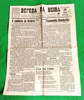 Santa Comba Dão - Jornal "Defesa Da Beira" Nº 1916, 25 De Maio De 1979 - Imprensa. Tábua. Mortágua. Viseu. Portugal. - Informations Générales