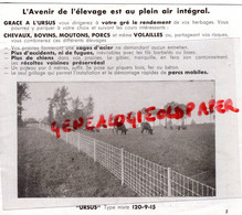 75-PARIS- CATALOGUE CLOTURE AGRICULTURE TREILLAGE URSUS - GRILLAGES - Agricultura