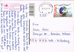 48968. Postal KOLOBRZEG (Polska) Polonia 2007 To Germany. Vistas De GDANSK - Briefe U. Dokumente
