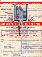 21- DIJON-MALZEVILLE NANCY-RARE PUBLICITE BIO SULFITE SULFITAGE PHOSPHATE JACQUEMIN-AGRICULTURE CULTURE VIGNE VINS -1934 - Agricultura