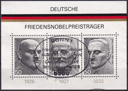 DEUTSCHLAND 1975 Mi-Nr. Block 11 O Used - 1959-1980