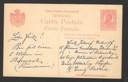 ROMANIA  - POSTCARD STATIONERY - Other & Unclassified