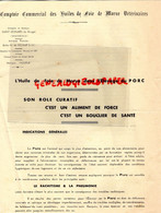 76- ST SAINT LEONARD LA ROUGE-FECAMP-RARE LETTRE HUILES HUILE FOIE MORUE VETERINAIRE ELEVAGE PORC-AGRICULTURE - Landwirtschaft