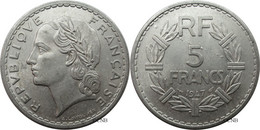 France - IVe République - 5 Francs Lavrillier Aluminium 1947 9 Ouvert - SUP/MS60 - Fra4614 - 5 Francs