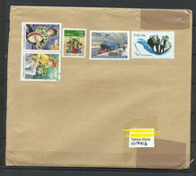 IRLAND IRELAND 2022 Air Mail Cover To Estonia Stamps Remained Uncancelled! - Covers & Documents