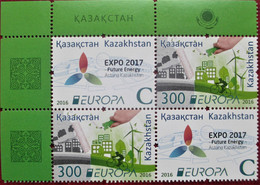 Kazakhstan  2016  Europa -CEPT   Think Green. Expo 2017  4 V  MNH - 2016