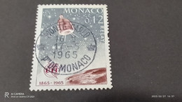 MONACO 1960-70     0.25FR -DAMGALI - Gebruikt
