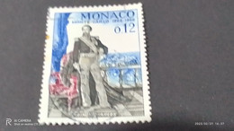 MONACO 1960-70     0.12FR -DAMGALI - Gebruikt