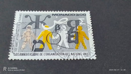 MONACO 1960-70     3.00FR -DAMGALI - Gebruikt