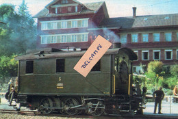 Locomotive à  VapeurE 3/3 N° 5 De L'ancien Chemin De Fer De Huttwill  - Reproduction - Huttwil
