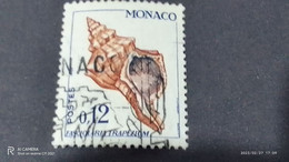 MONACO 1960-70        0.12FR    -DAMGALI - Gebruikt