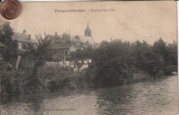 62 - Carte Postale Ancienne De  FAUQUEMBERGUE     Paysage Sur Aa - Fauquembergues