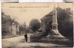 DEPT 48 / AUMONT - MONUMENT AUX MORTS DE LA COMMUNE - Aumont Aubrac