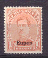 België Bezetting / Belgium Occupation Eupen 1 MH * (1920) - OC55/105 Eupen & Malmédy