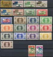 Wallis Et Futuna - 1924 - 1944 - Lot Timbres * TC + Taxes - Nºs Dans Description - Gebruikt