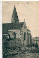 78 - Epone : Eglise Et Place - Epone