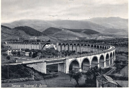 ISERNIA - VIADOTTO S. SPIRITO - CARTOLINA FG SPEDITA ANNI 50 - Isernia