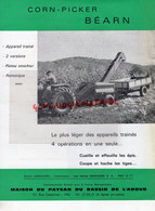 64- PAU- PROSPECTUS PUBLICITE MAISON PAYSAN BASSIN ADOUR-CORN PICKER BEARN-LAGOUARDE USINES DEHOUSSE -AGRICULTURE - Agricultura