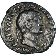 Monnaie, Vespasien, Denier, 69-70, Rome, TB+, Argent, RIC:II-1 2 - Les Flaviens (69 à 96)
