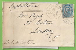 História Postal - Filatelia - Stamps - Timbres - Fragment - Cover - Letter - Philately - London - England - India - Sonstige & Ohne Zuordnung