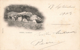 78 Epone Le Dolmen CPA Cachet Convoyeur 1903 - Epone