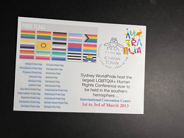 (1 P 2) Sydney World Pride 2023 - 1 To 3-3-2023 - LGBTQIA+ Human Rights Conference In Sydney - Lettres & Documents