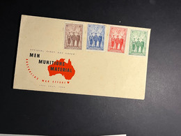 (1 P 4) Australia - 1940 FDC ? - Men Munitions Material (UNUSUAL - WITHOUT ANY POSTMARKS) - Lettres & Documents