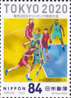 (oly01) Japan Olympic Games Tokyo 2020 3x3 Basketball MNH - Unused Stamps