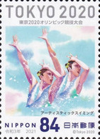 (oly04) Japan Olympic Games Tokyo 2020 Artistic Swimming MNH - Neufs