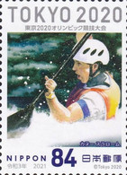 (oly12) Japan Olympic Games Tokyo 2020 Canoe Slalom MNH - Unused Stamps