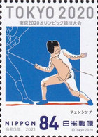 (oly23) Japan Olympic Games Tokyo 2020 Fencing MNH - Ungebraucht