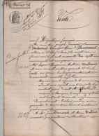 Vente 1877 Malland Jallieu Durand Ballet Crucilleux Lance Deschamps - Manuscripts