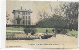 D 77. LESIGNY.  BUISSON COTTAGE  CARTE ECRITE - Lesigny