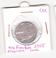 100 Franken 1955 - 100 Franchi