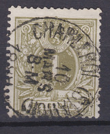 N° 42 CHARLEROI STATION - 1869-1888 Lying Lion